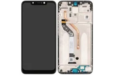 Produktbild för Xiaomi Pocophone F1 - Glas och displaybyte - Svart