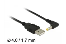 Produktbild för DeLock Cable USB Power > DC 4.0 x 1.7 mm Male  - 1,5m