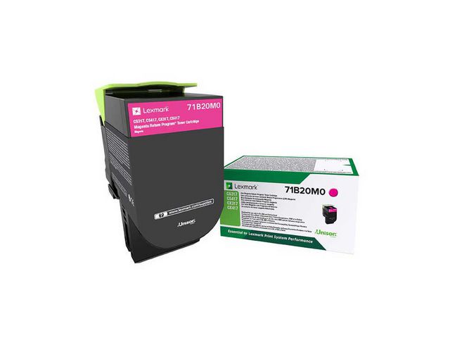 Produktbild för Lexmark Return Program Magenta Toner Cartridge CS/CX317 417 517 - 2300s