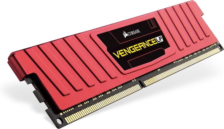 Produktbild för Corsair Vengeance LP Red 8GB (2 x 4GB) - 1600MHz - DDR3L - Renoverad produkt