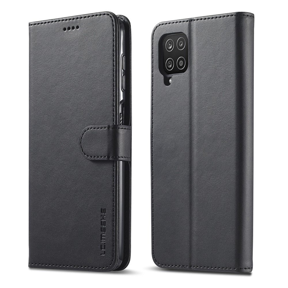 Produktbild för LC.IMEEKE Plånboksfodral för Samsung Galaxy A12 5G - Svart