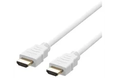 Produktbild för Deltaco HDMI-kabel - 1 m - Vit