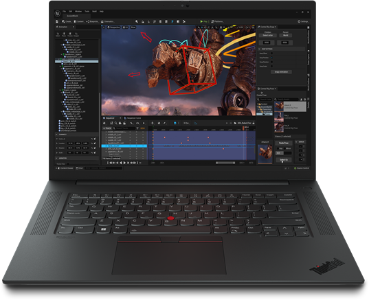 Produktbild för Lenovo ThinkPad P1 Gen 6 - Core i9 13900H - 32GB - 1TB SSD - RTX A2000 - Grade B+