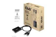 Produktbild för Club 3D CAC-1010 - Displayport till DVI Dual Link Aktiv adapter