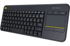 Produktbild för Logitech Wireless Touch Keyboard K400 Plus - Mörkgrå
