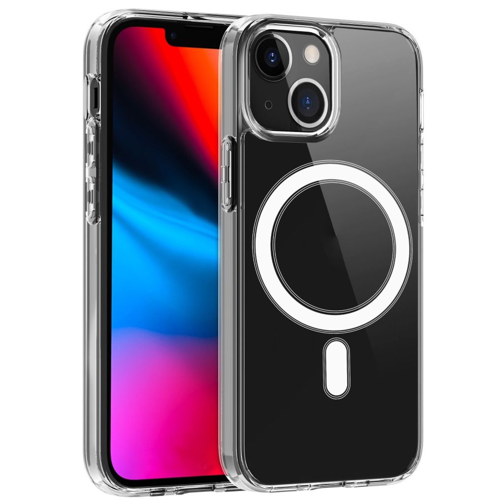 Produktbild för SiGN Magnetiskt TPU skal för iPhone 13 - Transparent