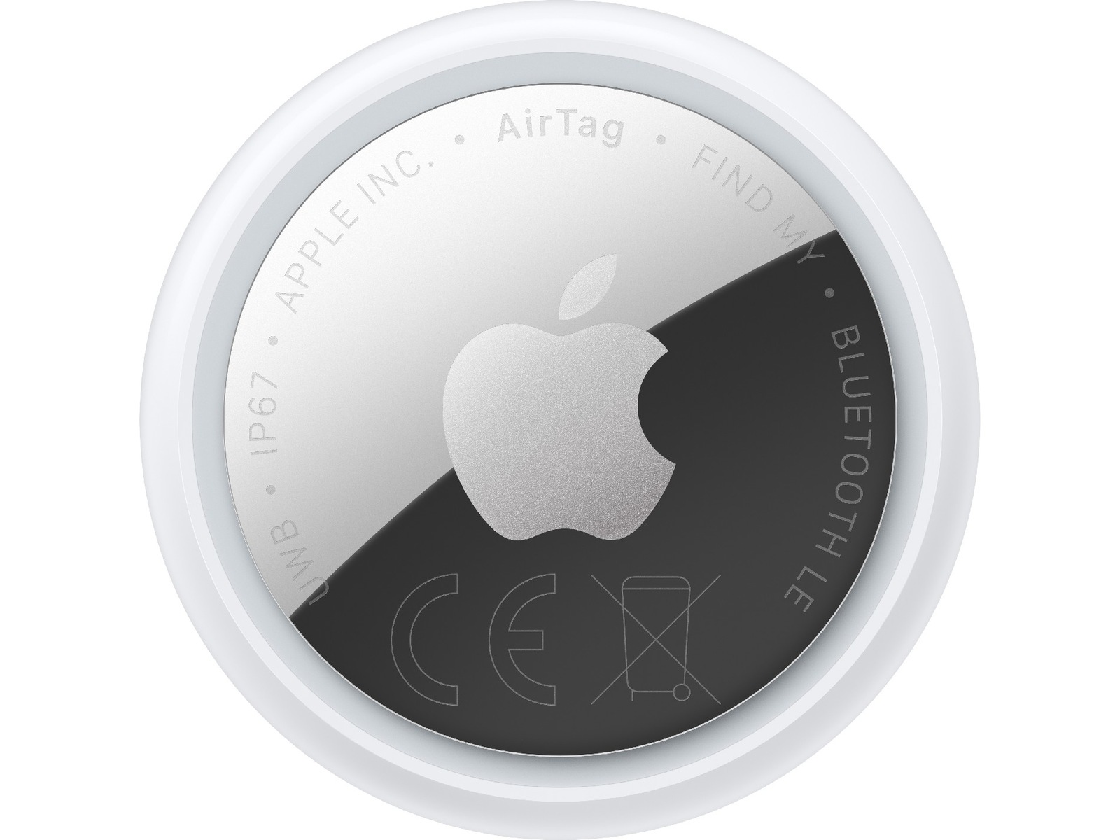 Produktbild för Apple Airtag 2nd Gen (1-pack)