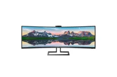 Produktbild för Philips 499P9H - 49" - Curved - 5120x1440 - Högtalare - Webcam - USB-C