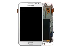 Produktbild för Samsung Galaxy Note (GT-N7000) Skärm och Glasbyte -  Vit - Pris så långt lagret räcker!