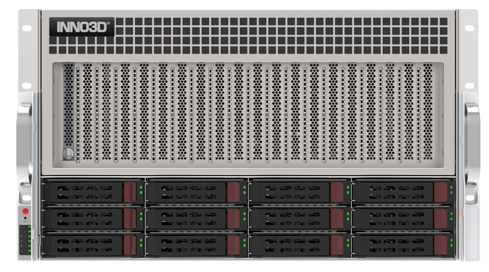 Produktbild för Inno3D 6U Rack Mount GPU Server + 8x RTX PRO 6000 - Turnkey Ready