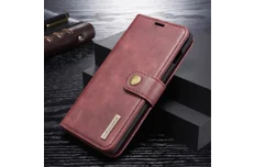 Produktbild för DG.MING Plånboksfodral till Samsung Galaxy S10 - Red