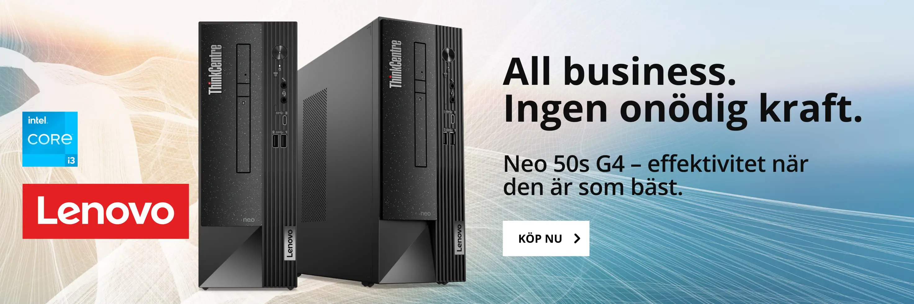 Lenovo NEO 50S G4 - Core i3 13100 - 16GB - 512GB SSD - Win 11 Pro