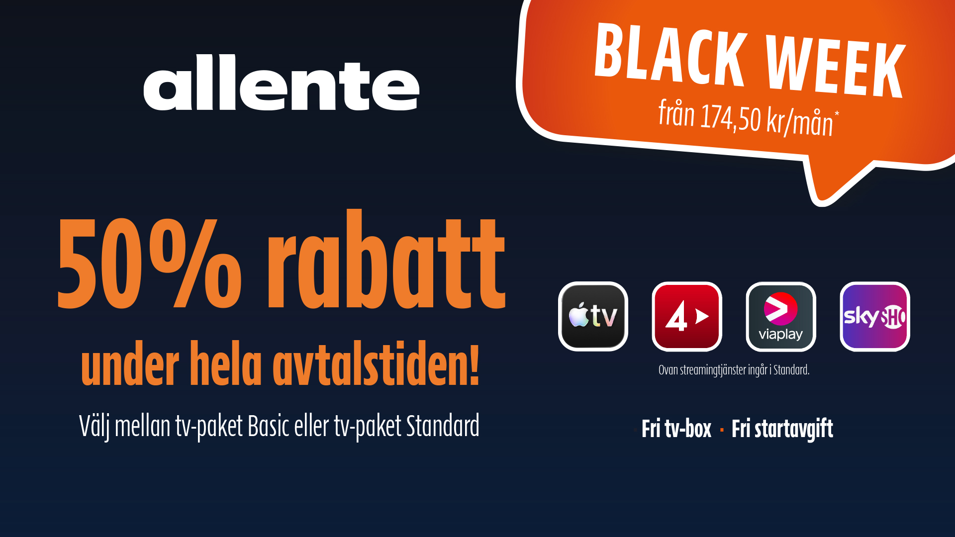 Omslagsbild för artikeln Så funkar dagens TV-lösningar – och därför är Allente Black Week ett riktigt bra val