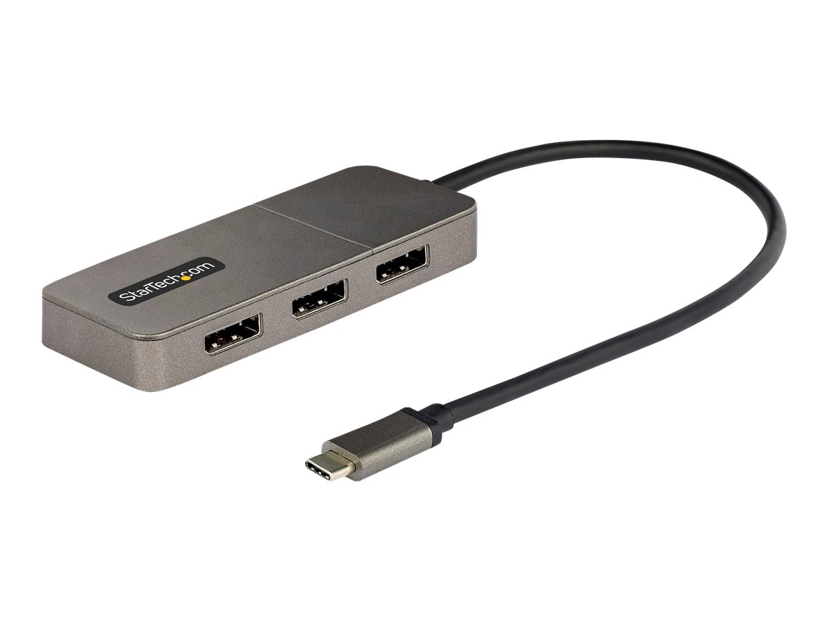Produktbild för StarTech USB-C till Triple DisplayPort - 4K 60Hz - 30cm