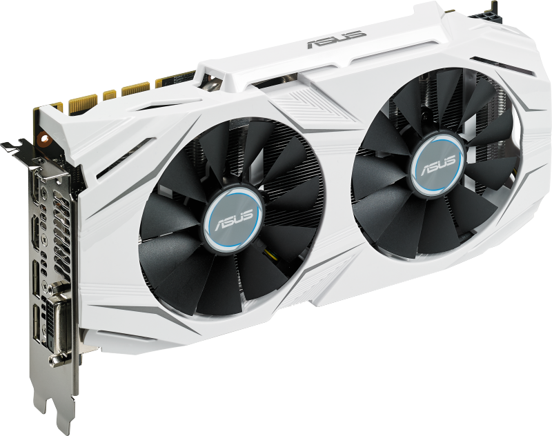 Produktbild för ASUS GeForce GTX 1070 DUAL OC 8GB - Renoverad produkt