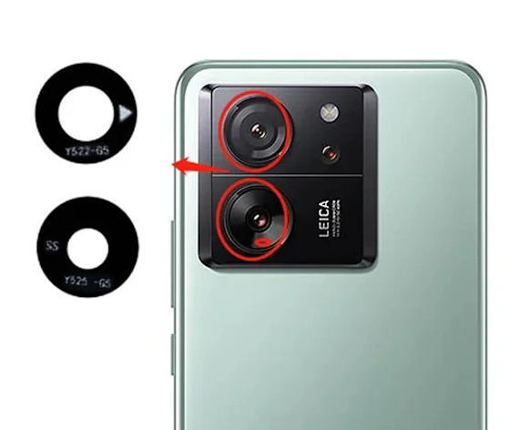 Produktbild för Xiaomi 13T / 13T Pro - Byte av kameraglas
