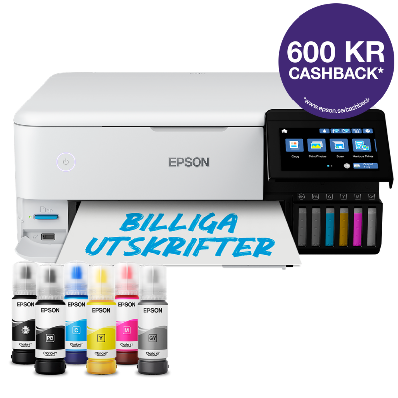 Produktbild för Epson EcoTank ET-8500 - Fotoskrivare - Wifi
