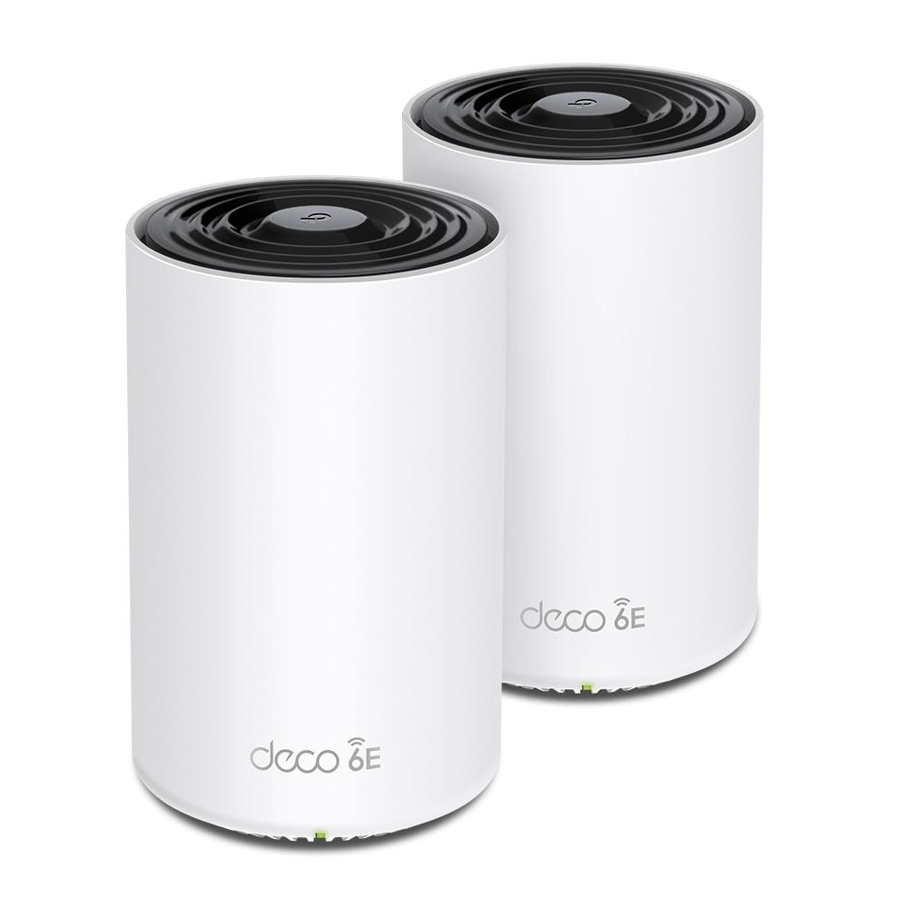 Produktbild för TP-Link Deco XE75 Pro - AXE5400 - Mesh - WiFi 6E - 2-pack