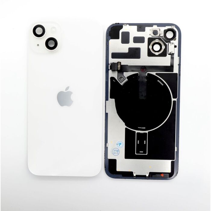 Produktbild för Apple iPhone 14 Plus - Baksidebyte - Vit (Glaset)