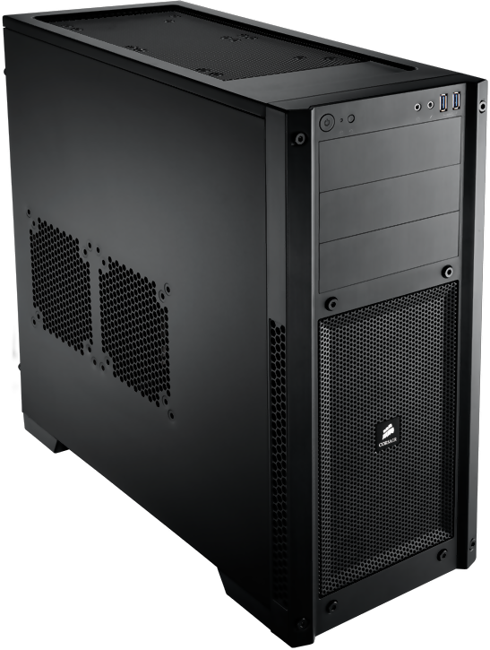 Produktbild för Corsair Carbide 300R - Core i5 9600K - 8GB - 240GB SSD - GTX 1060 - Grade C