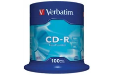 Produktbild för Verbatim CD-R 100-p 700MB 52X ExtraProt