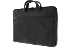 Produktbild för Deltaco Notebook väska - 15,6" - Konstläder - Vaddering - Starka handtag - Svart