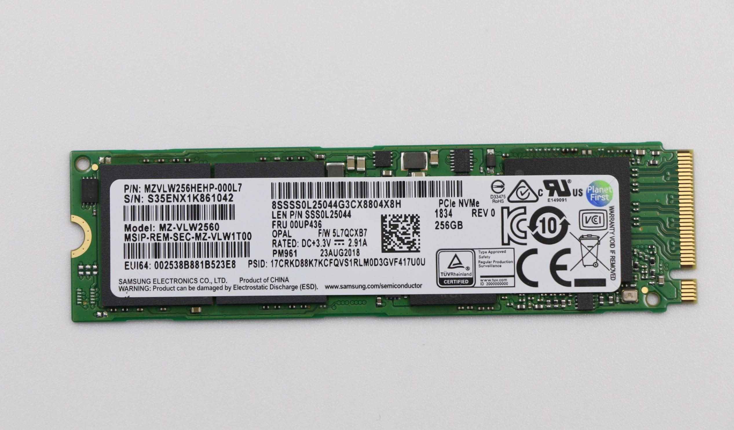 Produktbild för Toshiba XG5 Series - 512GB SSD - M.2 2280 - Renoverad produkt