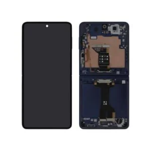 Produktbild för Samsung Galaxy Z Flip8 (SM-F776B) - Glas och displaybyte (Main / Inre display) - Svart