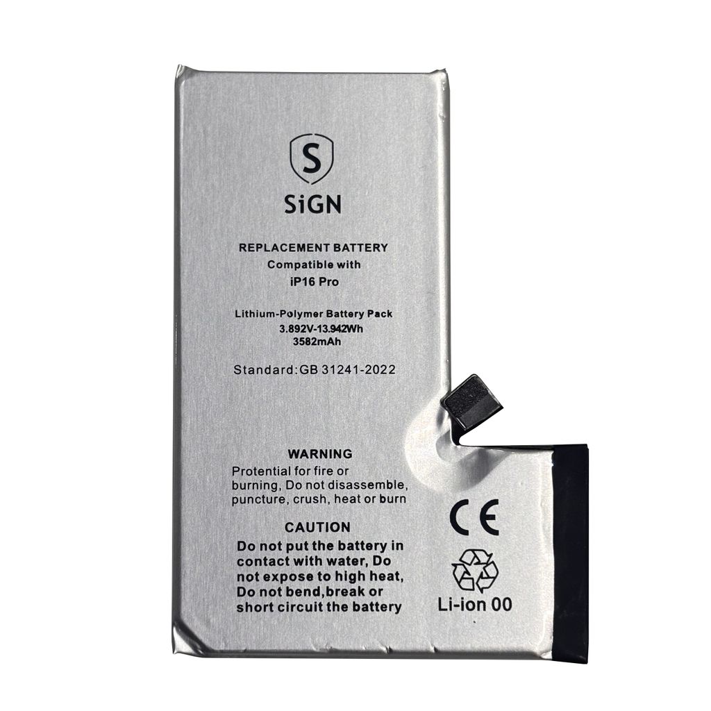 Produktbild för Apple iPhone 16 Pro - Batteribyte