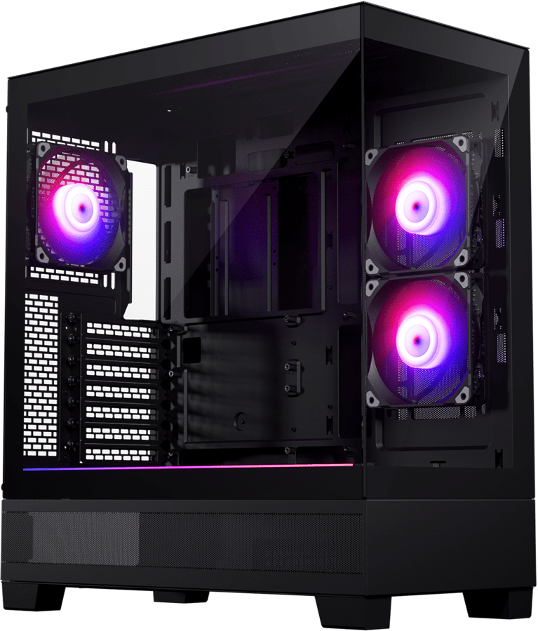 Produktbild för Alina Phanteks XT View - Ryzen 7 8700F - 32GB - 2TB SSD - RTX 5070 - Grade A