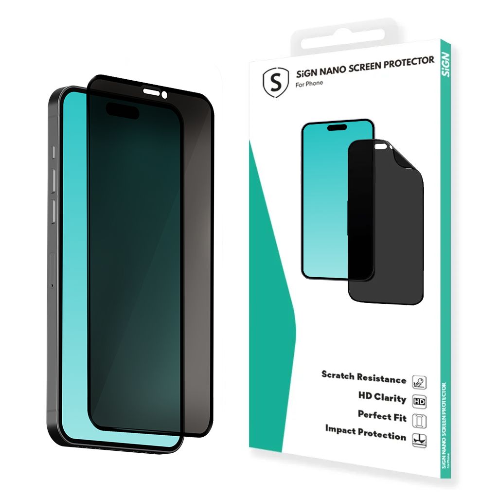 Produktbild för SiGN Strong Nano Privacy skärmskydd för Samsung Galaxy S23 Ultra