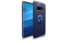 Produktbild för Taltech Magnetiskt Case with Ring for Samsung Galaxy S10 Plus - Blue