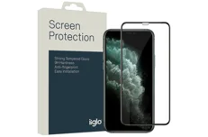 Produktbild för iiglo iPhone 11 Pro/X/XS Heltäckande skärmskydd iiglo, härdad glas
