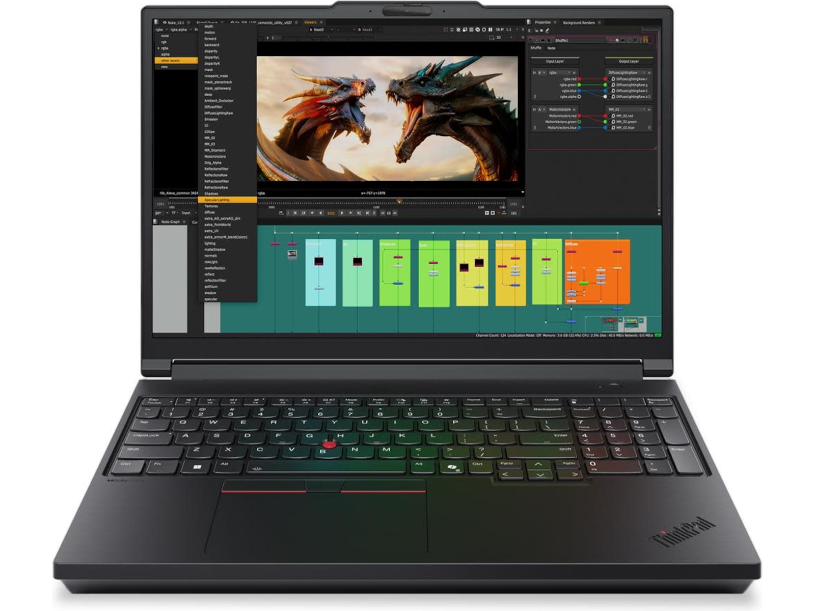 Produktbild för Lenovo ThinkPad P16 G3 - Core Ultra 7 255HX - 32GB - 1TB SSD - RTX Pro 1000 - Win 11 Pro