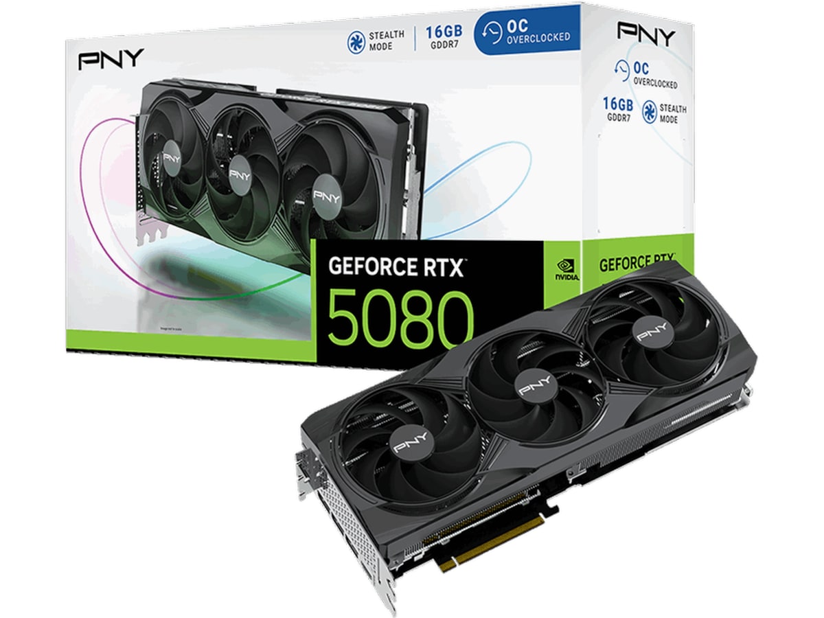 Produktbild för PNY GeForce RTX 5080 OC
