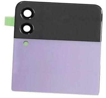 Produktbild för Samsung Galaxy Z Flip 3 - Baksidebyte övre del ink Display - Lavender - Grade B