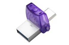 Produktbild för Kingston DataTraveler microDuo 3C - 128GB USB 3.2 Ge
