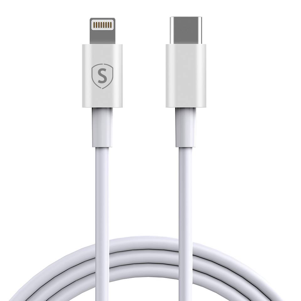 Produktbild för SiGN USB-C till Lightning Cable 2.1A, 2m - Vit