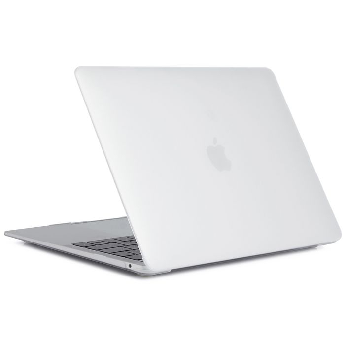 Produktbild för eSTUFF Hardshell-fodral för MacBook Air 13,3" - Frosted Clear