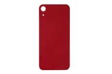 Produktbild för Apple iPhone XR - Baksidebyte - Röd (Glaset)