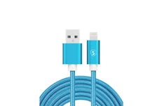 Produktbild för SiGN USB-A till Lightning kabel - 2.4A - 2m - Blue