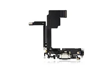 Produktbild för Apple iPhone 15 Pro - Byte av laddkontakt - Svart