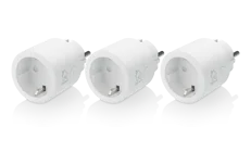Produktbild för Deltaco Smart Plug - 3 pack- Vit