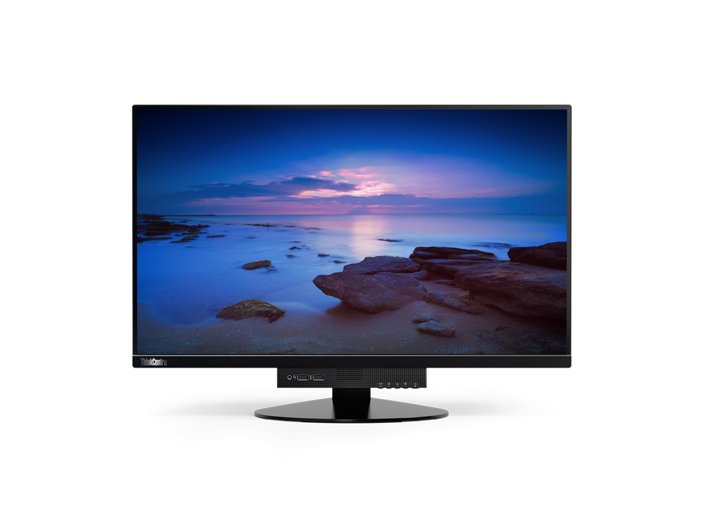 Produktbild för Lenovo Tiny-In-One 24" - FullHD - Core i5 9400T - 8GB - 240GB SSD - Grade A-