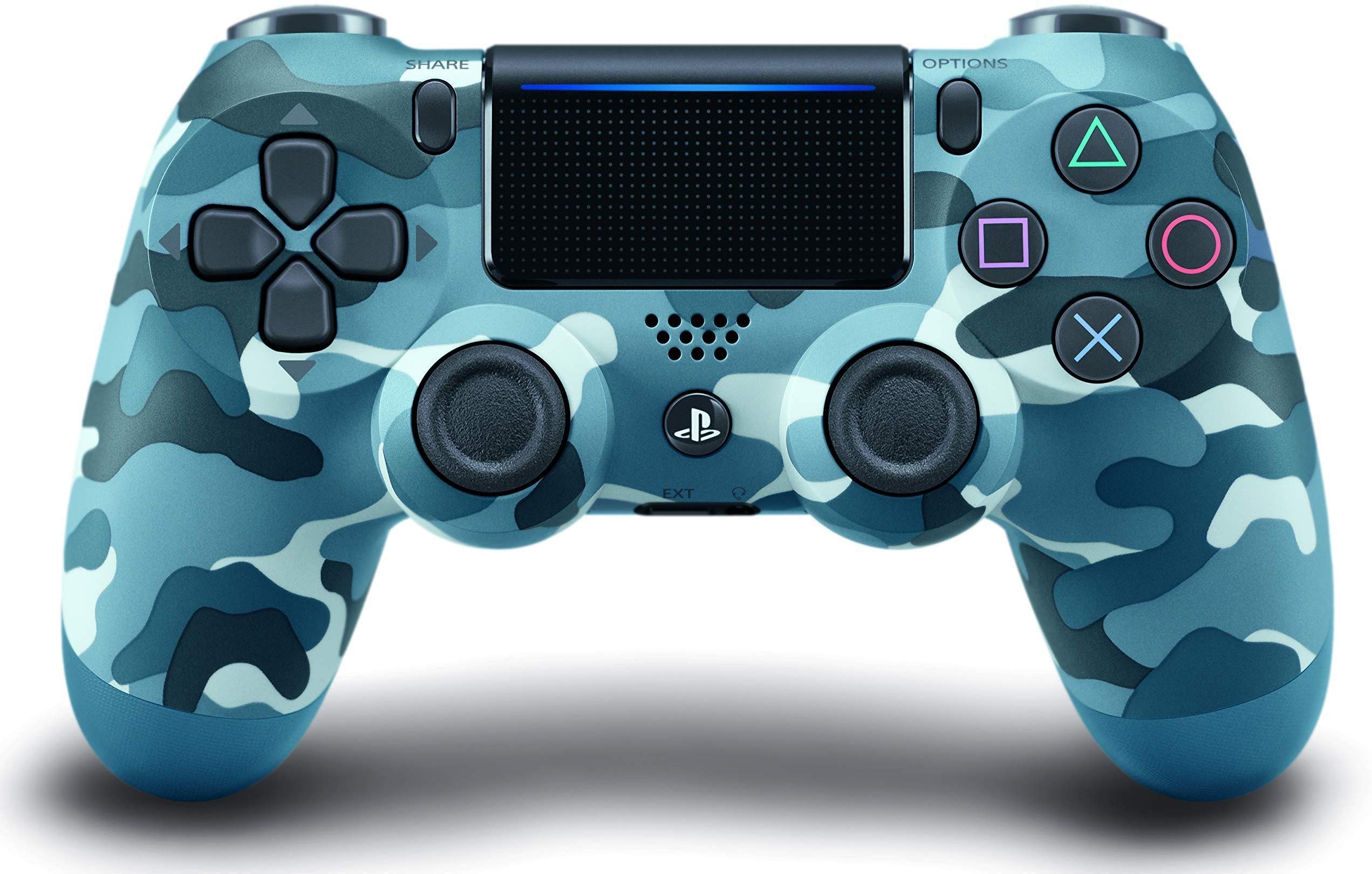 Produktbild för Sony Playstation 4 Slim - 1TB - Inklusive en handkontrol (Blue camo) - Grade B