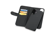 Produktbild för SiGN Plånboksfodral 2-i-1 för iPhone 16 Plus - Svart