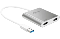 Produktbild för j5 Create USB 3.0 till 2 x HDMI Adapter