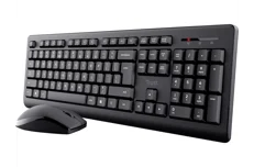 Produktbild för Trust PrimoTangentbord och Mus - Wireless - Svart