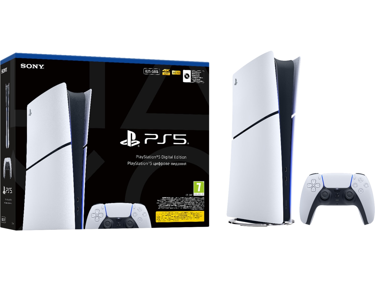 Produktbild för Sony PlayStation 5 Slim Digital Edition - 825GB (2025)