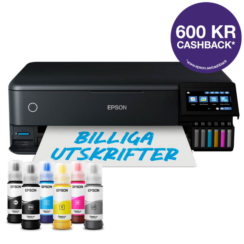 Produktbild för Epson EcoTank ET-8550 Multifunktion - Fotoskrivare - A3+